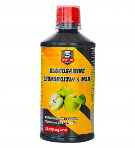 Глюкозамин+Хондроитин+ MSM 500мл (манго) SportLine/ Россия