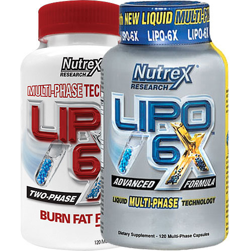 Lipo-6Х INTL ликвид (120капс. жиросжигатель) NUTREX