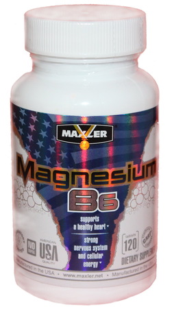 Magnesium B6 (120таб.) Maxler