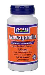 Ashwagandha (90 таб./ общеукрепляющее- стресспротекторное) NowFoods/США