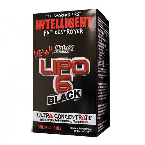 Lipo-6 BLACK Ultra Con V2 (60капс. жиросжигатель) NUTREX