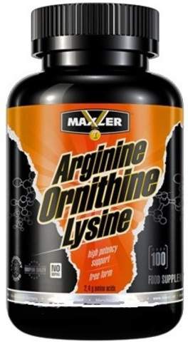 Аргинин-Орнитин-Лизин (100таб.) Maxler/Германия