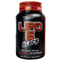 Lipo-6 Int блек(120капс. жиросжигатель) NUTREX