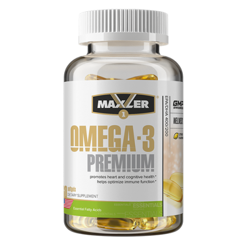 Omega-3 Premium (60кап.) Maxler/Германия