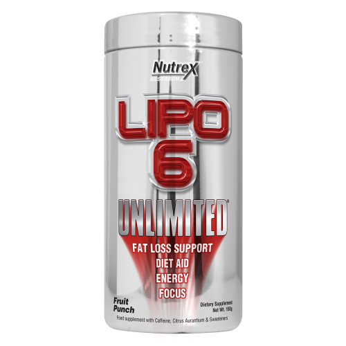 Lipo-6 UNLIMITED Powder(150g жиросжигатель) NUTREX