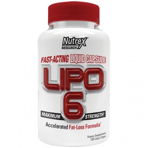 INT Lipo-6 (120капс. жиросжигатель) NUTREX