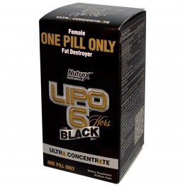 Lipo-6 BLACK HERS Ultra Con (60капс. жиросжигатель) NUTREX