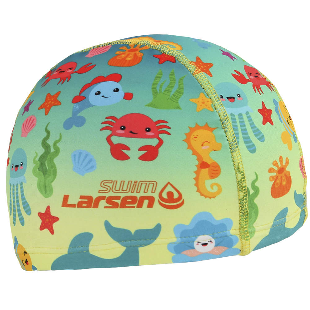 Шапочка д/плавания детская LC102(лайкра) Larsen