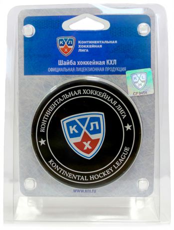 Шайба хоккейная КХЛ (Gufex) в блистере/CO