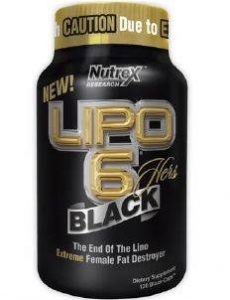 Lipo-6 Int блек херш (120капс. жиросжигатель) NUTREX