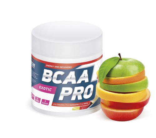 BCAA powder (250 г/20 порц/фрукт.пунш) /Geneticlab
