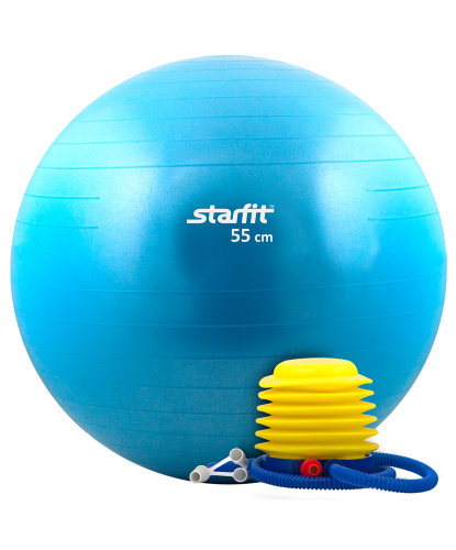 Мяч гимнастический STARFIT GB-102 55см с насосом