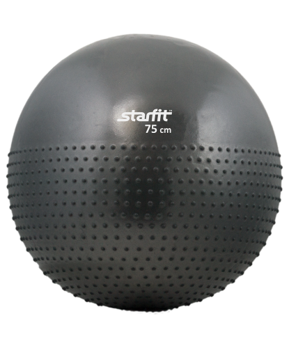 Мяч гимнастический STARFIT GB-201 75см полумассажн.