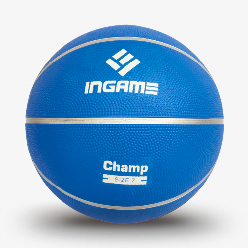 Мяч баскетбол. INGAME CHAMP №7 бирюзов/синий/оранж.1