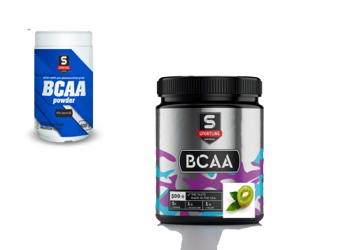 BCAA  500г (киви) SportLine / Россия