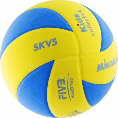 Мяч волейбольный "MIKASA SKV5",р.5,синт.пена ТПЕ,вес160-180г,клееный,8