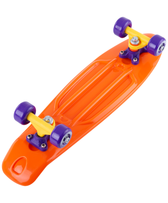 Скейтборд пластиковый RIDEX 22"х6" Pumpkin/Спортопт