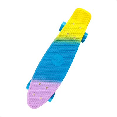 Скейтборд пластиковый Tricolor 22  TSL401-M 1/6/ ТТ