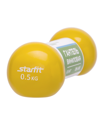 Гантель виниловая STARFIT DB-102 0,5кг