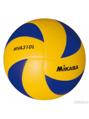 Мяч волейбольный "MIKASA MVA310L" облег.кожа №5