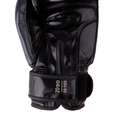 Перчатки боксерские Боец BBG-03 (10унц)/черн.